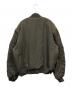 stussy (ステューシー) Dyed Nylon Bomber Jacket カーキ サイズ:L：28000円
