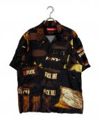 SUPREMEシュプリーム）の古着「Canal St. S/S Shirt」｜ブラック