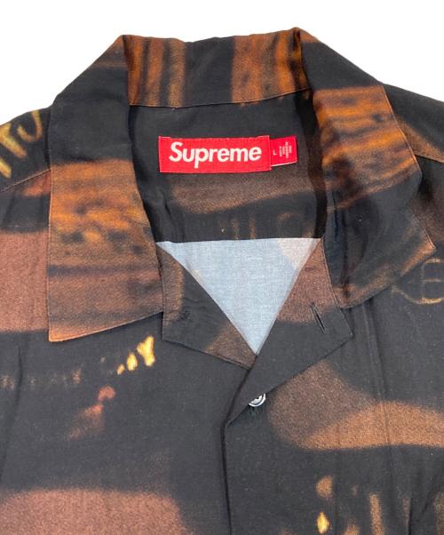 SUPREME（シュプリーム）Supreme (シュプリーム) Canal St. S/S Shirt ブラック サイズ:SIZE Lの古着・服飾アイテム