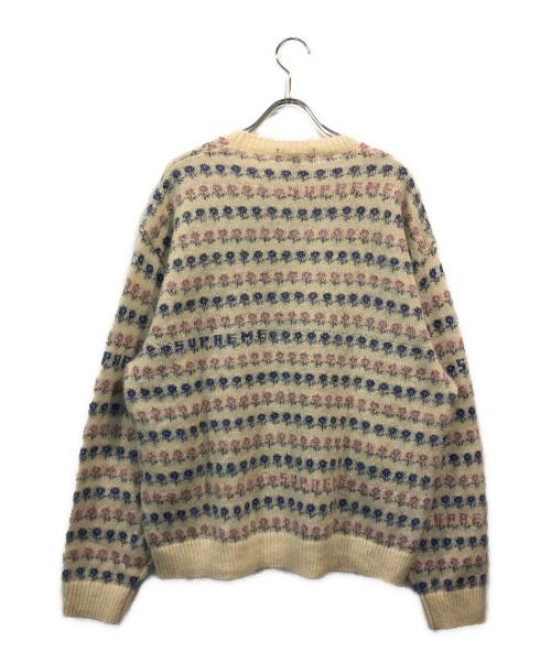 SUPREME（シュプリーム）Supreme (シュプリーム) フラワーメタリックセーター ホワイト サイズ:SIZE Lの古着・服飾アイテム