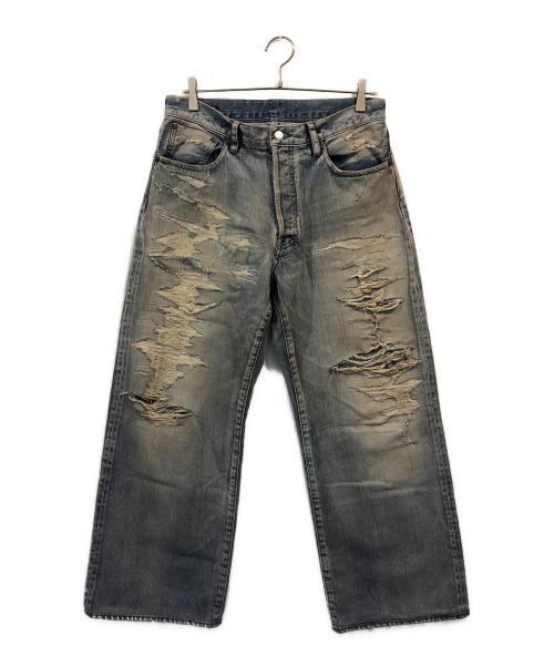 MINEDENIM（マインデニム）MINEDENIM (マインデニム) W.Straight 5pocket インディゴ サイズ:SIZE 9の古着・服飾アイテム