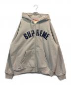 SUPREMEシュプリーム）の古着「Arc Thermal Zip Up Hooded Sweatshirt」｜グレー