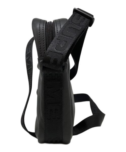SUPREME（シュプリーム）Supreme (シュプリーム) Leather Shoulder Bag ブラックの古着・服飾アイテム
