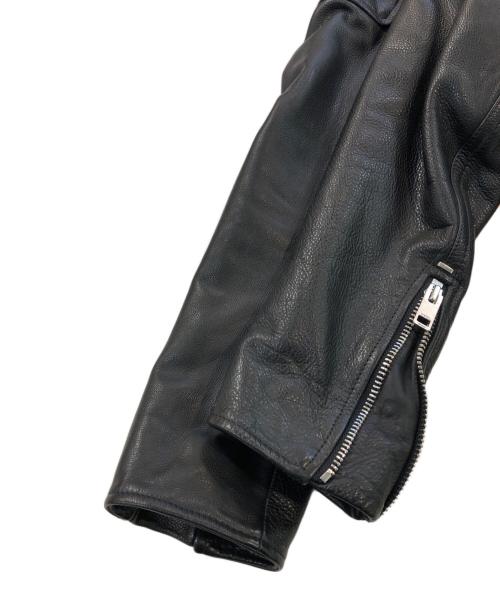 DIESEL（ディーゼル）DIESEL (ディーゼル) ダブルライダースジャケット ブラック サイズ:SIZE Sの古着・服飾アイテム