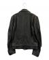 DIESEL (ディーゼル) ダブルライダースジャケット ブラック サイズ:SIZE S：18000円