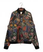 PAUL SMITHポールスミス）の古着「19AW アーティストスタジオプリントブルゾン」｜マルチカラー