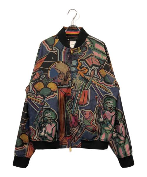 PAUL SMITH（ポールスミス）Paul Smith (ポールスミス) 19AW アーティストスタジオプリントブルゾン マルチカラー サイズ:SIZE Lの古着・服飾アイテム
