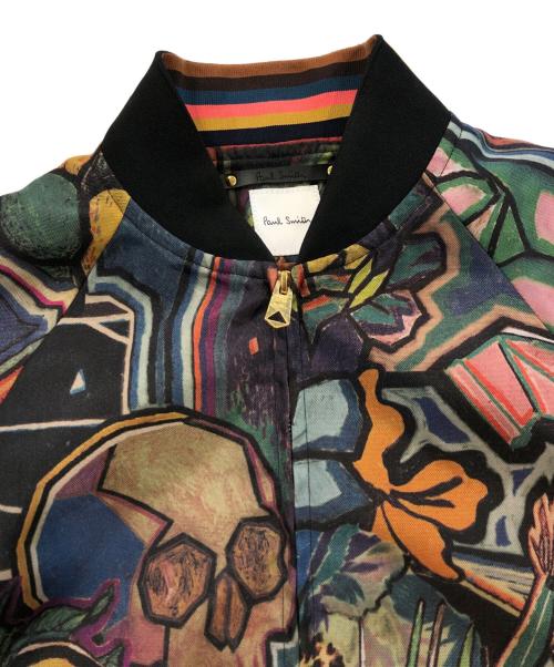 PAUL SMITH（ポールスミス）Paul Smith (ポールスミス) 19AW アーティストスタジオプリントブルゾン マルチカラー サイズ:SIZE Lの古着・服飾アイテム