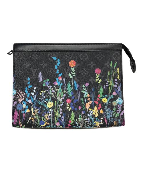 LOUIS VUITTON（ルイ ヴィトン）LOUIS VUITTON (ルイ ヴィトン) 20SS フローラル ポシェット・ヴォワヤージュ ブラックの古着・服飾アイテム