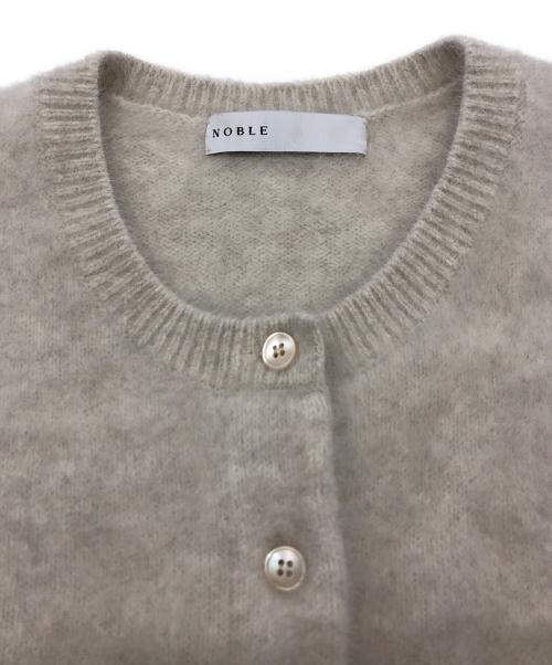 Noble（ノーブル）Noble (ノーブル) FOX/Caファーニットフロントボタンベスト ベージュ サイズ:なしの古着・服飾アイテム
