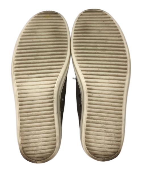RICK OWENS（リックオウエンス）RICK OWENS (リックオウエンス) LCO LOW SNEAKS RAMONES ブラウン サイズ:SIZE 42の古着・服飾アイテム