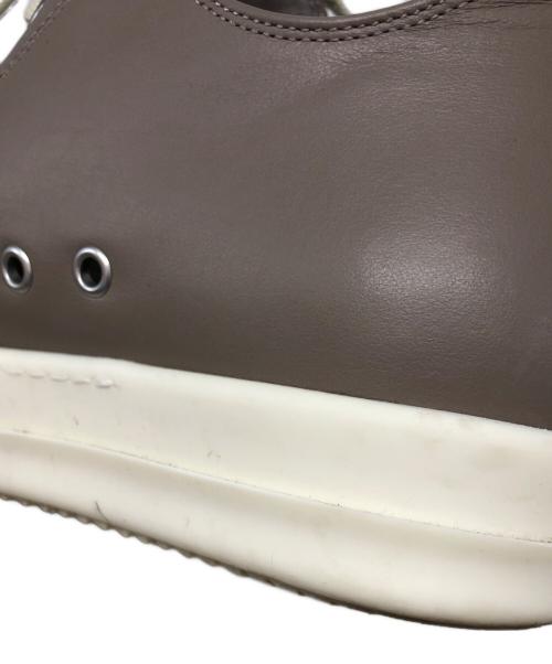 RICK OWENS（リックオウエンス）RICK OWENS (リックオウエンス) LCO LOW SNEAKS RAMONES ブラウン サイズ:SIZE 42の古着・服飾アイテム