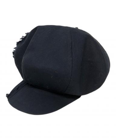 中古・古着通販】GROUND Y (グラウンドワイ) DAMAGED COTTON CASQUETTE