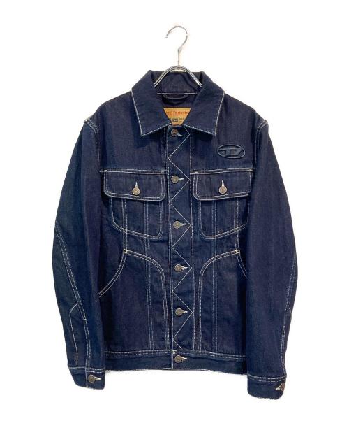 DIESEL（ディーゼル）DIESEL (ディーゼル) d-riley trucker jacket インディゴ サイズ:SIZE XSの古着・服飾アイテム