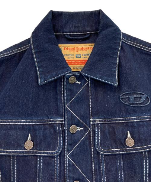 DIESEL（ディーゼル）DIESEL (ディーゼル) d-riley trucker jacket インディゴ サイズ:SIZE XSの古着・服飾アイテム