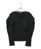 ISSEY MIYAKEイッセイミヤケ）の古着「ニット」｜ブラック