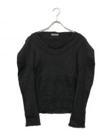 ISSEY MIYAKE（イッセイミヤケ）の古着「ニット」｜ブラック