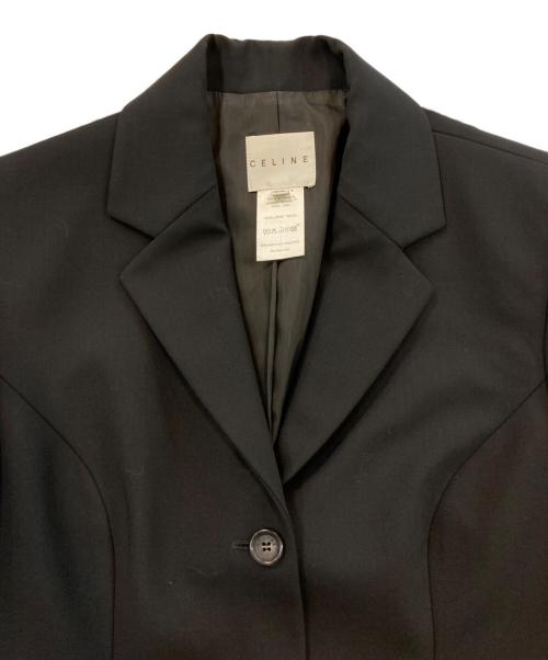CELINE（セリーヌ）CELINE (セリーヌ) 4Bジャケット ブラック サイズ:SIZE 38の古着・服飾アイテム