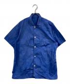 stussy×TEKLAステューシー×テクラ）の古着「コラボシャツ」｜ブルー