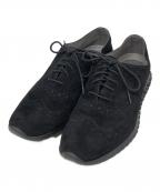 COLE HAANコールハーン）の古着「ゼログランド ウィング オックスフォード クローズドホール II」｜ブラック