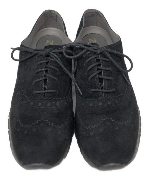 COLE HAAN（コールハーン）COLE HAAN (コールハーン) ゼログランド ウィング オックスフォード クローズドホール II ブラック サイズ:SIZE 6 1/2の古着・服飾アイテム
