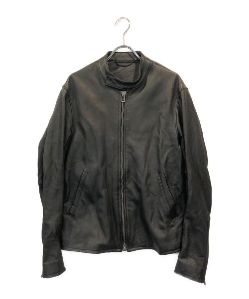 B:MING by BEAMS（ビーミングバイビームス）B:MING by BEAMS (ビーミングバイビームス) シングルライダースジャケット ブラック サイズ:SIZE Mの古着・服飾アイテム