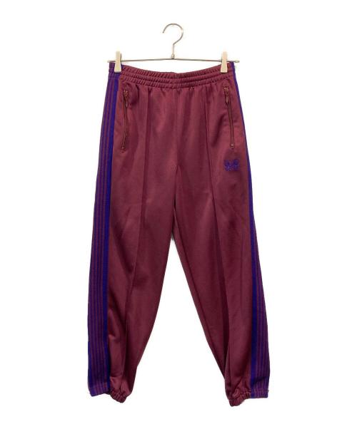 Needles（ニードルズ）Needles (ニードルズ) ZIPPED TRACK PANT POLY SMOOTH レッド サイズ:SIZE XSの古着・服飾アイテム