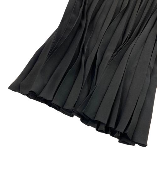 CELINE（セリーヌ）CELINE (セリーヌ) アコーディオン プリーツ ワイドパンツ ブラック サイズ:SIZE 38の古着・服飾アイテム