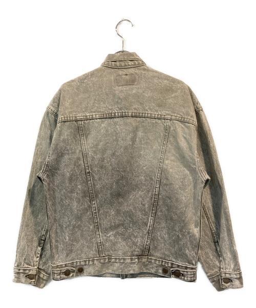 LEVI'S（リーバイス）LEVI'S (リーバイス) ケミカルウォッシュデニムジャケット ブラック サイズ:SIZE Lの古着・服飾アイテム