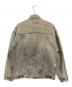LEVI'S (リーバイス) ケミカルウォッシュデニムジャケット ブラック サイズ:SIZE L：12000円