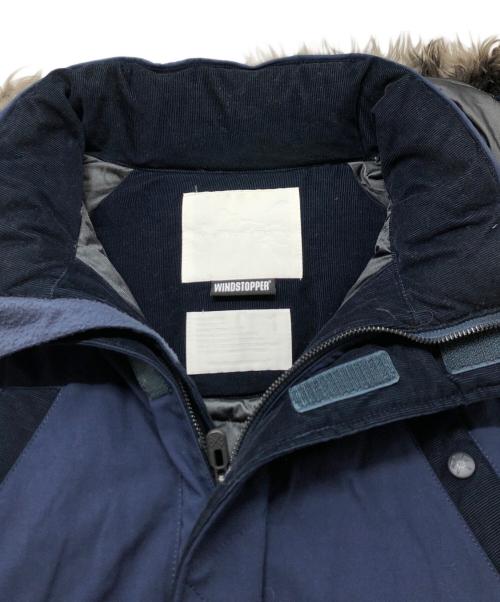 WHITE MOUNTAINEERING（ホワイトマウンテ二アニング）WHITE MOUNTAINEERING (ホワイトマウンテ二アニング) WINDSTOPPER NYLON OX DOWN ネイビー サイズ:1の古着・服飾アイテム