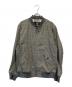 BLACK LABEL CRESTBRIDGE（ブラックレーベル クレストブリッジ）の古着「チェックブルゾン」｜グレー
