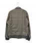 BLACK LABEL CRESTBRIDGE (ブラックレーベル クレストブリッジ) チェックブルゾン グレー サイズ:SIZE M：8000円