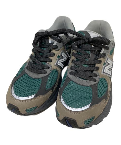 NEW BALANCE（ニューバランス）NEW BALANCE (ニューバランス) ローカットスニーカー グリーン サイズ:SIZE 28cmの古着・服飾アイテム