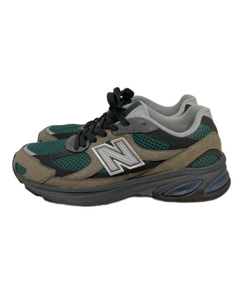 NEW BALANCE（ニューバランス）NEW BALANCE (ニューバランス) ローカットスニーカー グリーン サイズ:SIZE 28cmの古着・服飾アイテム