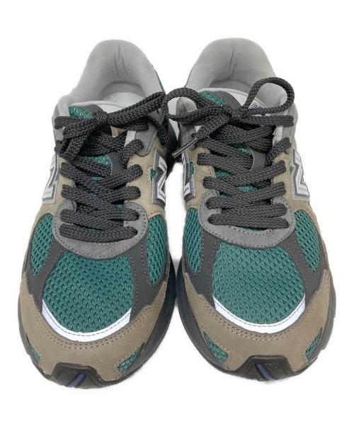 NEW BALANCE（ニューバランス）NEW BALANCE (ニューバランス) ローカットスニーカー グリーン サイズ:SIZE 28cmの古着・服飾アイテム