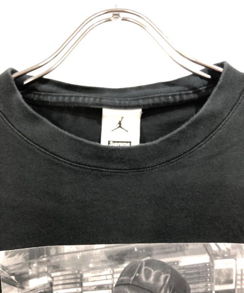SUPREME（シュプリーム）SUPREME (シュプリーム) JORDAN (ジョーダン) プリントTシャツ ブラック サイズ:SIZE Mの古着・服飾アイテム