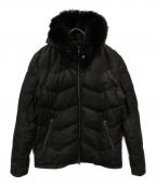 TORNADO MARTトルネードマート）の古着「ラクーンファーダウンジャケット」｜ブラック