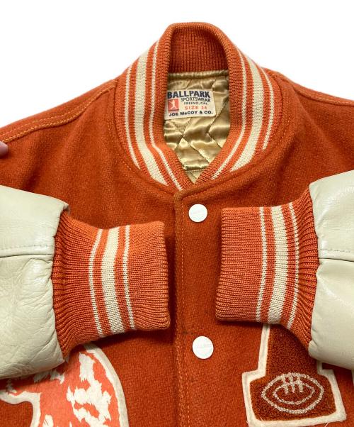 Joe McCOY（ジョーマッコイ）Joe McCOY (ジョーマッコイ) アワードジャケット オレンジ サイズ:34の古着・服飾アイテム