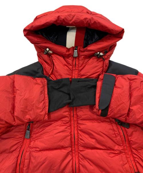 MONCLER（モンクレール）MONCLER (モンクレール) ダウンジャケット レッド サイズ:SIZE 2の古着・服飾アイテム