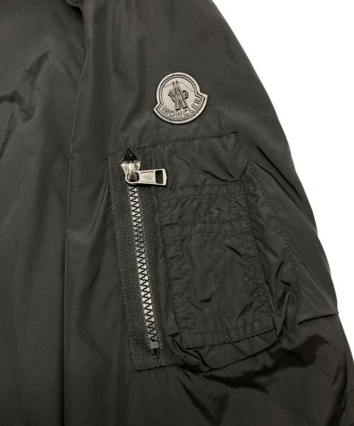 MONCLER（モンクレール）MONCLER (モンクレール) ナイロンブルゾン ブラック サイズ:SIZE 4の古着・服飾アイテム