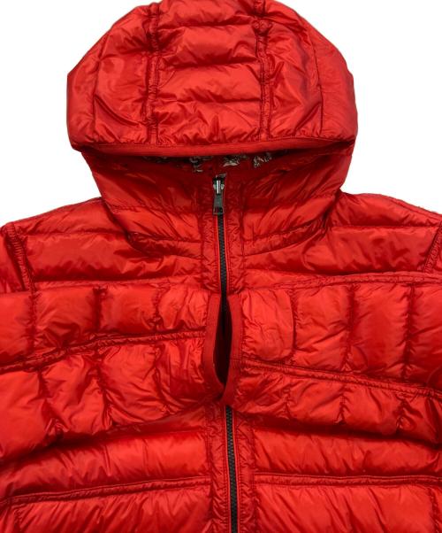 MONCLER（モンクレール）MONCLER (モンクレール) リバーシブルダウンジャケット レッド サイズ:3の古着・服飾アイテム