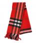 BURBERRY LONDON（バーバリーロンドン）の古着「カシミヤマフラー」｜オレンジ