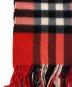 BURBERRY LONDON (バーバリーロンドン) カシミヤマフラー オレンジ：9000円