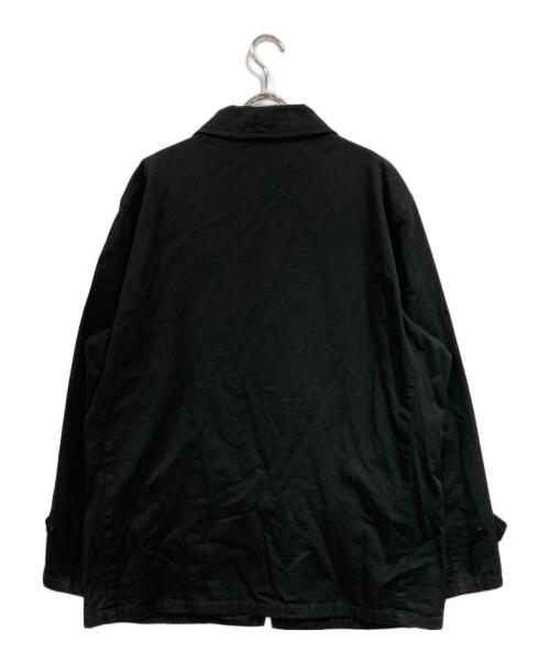 agnes b homme（アニエスベーオム）agnes b homme (アニエスベーオム) ハーフコート ブラック サイズ:SIZE 3の古着・服飾アイテム