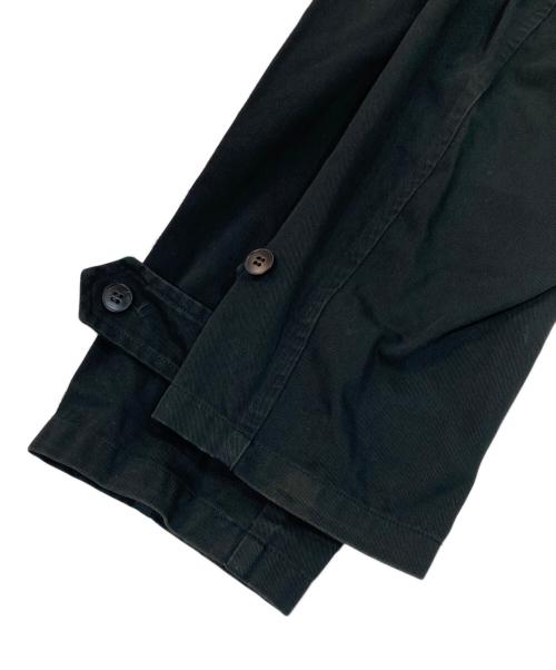 agnes b homme（アニエスベーオム）agnes b homme (アニエスベーオム) ハーフコート ブラック サイズ:SIZE 3の古着・服飾アイテム