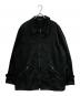 agnes b homme（アニエスベーオム）の古着「ハーフコート」｜ブラック