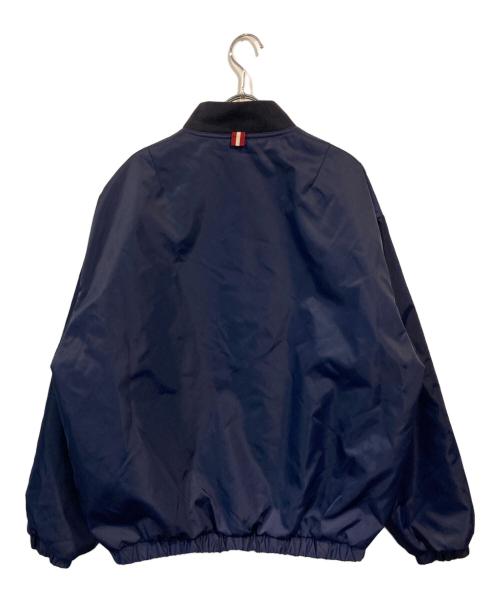 BALLY（バリー）BALLY (バリー) バンドカラー ボンバージャケット ネイビー サイズ:Mの古着・服飾アイテム