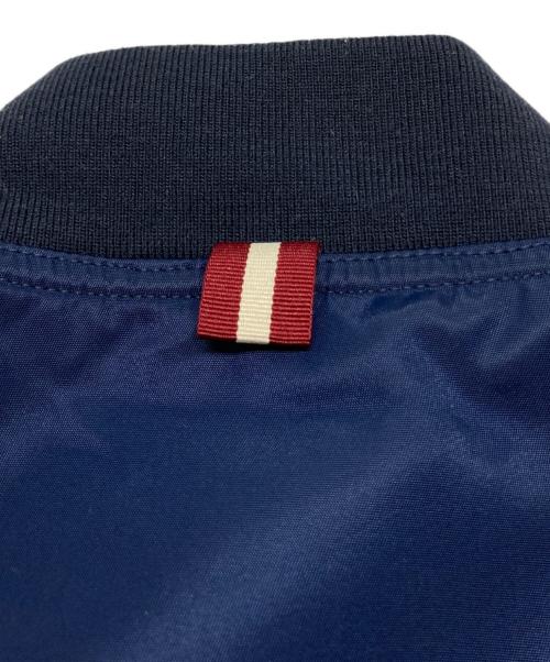 BALLY（バリー）BALLY (バリー) バンドカラー ボンバージャケット ネイビー サイズ:Mの古着・服飾アイテム