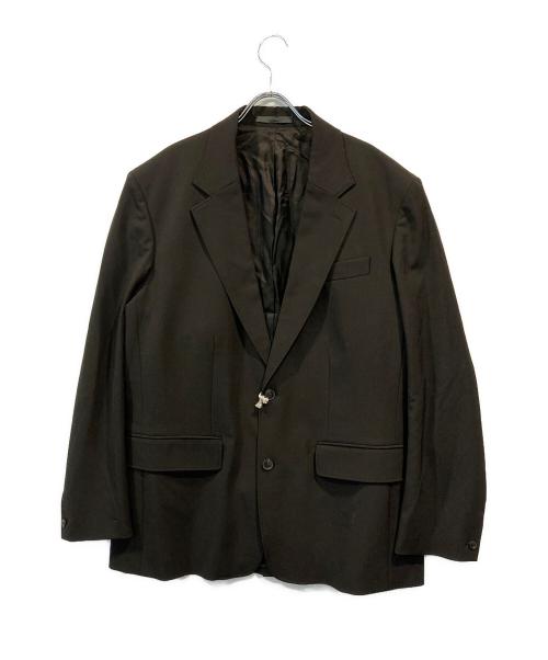 VALENTINO（ヴァレンティノ）VALENTINO (ヴァレンティノ) テーラードジャケット ブラック サイズ:SIZE48 未使用品の古着・服飾アイテム